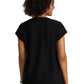 Women's Two Pocket Cowl Neck Marisol Scrub Top - GRST246 - Black