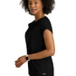 Women's Two Pocket Cowl Neck Marisol Scrub Top - GRST246 - Black