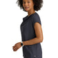 Women's Two Pocket Cowl Neck Marisol Scrub Top - GRST246 - Steel