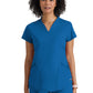Women's Two Pocket V-Neck Define Top - GRST249 - New Royal