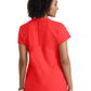 Women's Two Pocket V-Neck Define Top - GRST249 - Radiant Coral