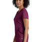 Women's Two Pocket V-Neck Define Top - GRST249 - Wine