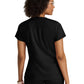 Women's Two Pocket V-Neck Motivate Top - GRST250 - Black