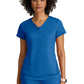 Women's Two Pocket V-Neck Motivate Top - GRST250 - New Royal