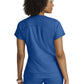 Women's Two Pocket V-Neck Motivate Top - GRST250 - New Royal
