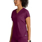 Women's Two Pocket V-Neck Motivate Top - GRST250 - Wine