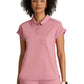 Women's One Pocket Polo Neck Renew Top - GRST254 - Canyon Pink
