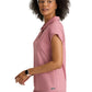 Women's One Pocket Polo Neck Renew Top - GRST254 - Canyon Pink