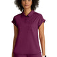 Women's One Pocket Polo Neck Renew Top - GRST254 - Wine