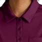 Women's One Pocket Polo Neck Renew Top - GRST254 - Wine