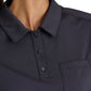 Women's One Pocket Polo Neck Renew Top - GRST254 - Steel