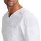 Men's V-Neck Evan Top - GRT091 - White