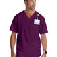 Men's V-Neck Evan Top - GRT091 - Wine