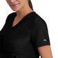 Women's Mock Wrap Lilah Maternity Top - GRT094 - Black