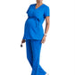 Women's Mock Wrap Lilah Maternity Top - GRT094 - New Royal
