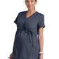 Women's Mock Wrap Lilah Maternity Top - GRT094 - Steel