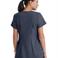 Women's Mock Wrap Lilah Maternity Top - GRT094 - Steel