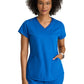 Women's  Three Pocket V-Neck Evelyn Top - GRT261 - New Royal