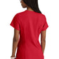 Women's Two-Pocket Piped V-Neck Rhythm Top - GSST180 - True Red