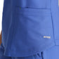 Women's Two-Pocket Piped V-Neck Rhythm Top - GSST180 - Vivid Lapis