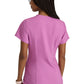 Women's Two-Pocket Piped V-Neck Rhythm Top - GSST180 - Twilight Mauve