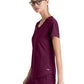 Women's Two-Pocket Piped V-Neck Rhythm Top - GSST180 - Wine