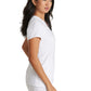 Women's Banded-V-Neck Sway Tuck-In Top - GSST181 - White