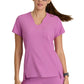 Women's Banded-V-Neck Sway Tuck-In Top - GSST181 - Twilight Mauve