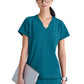 Women's Banded-V-Neck Sway Tuck-In Top - GSST181 - Bahama
