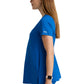 Women's  Two Pocket V-Neck Promise Scrub Top - GSST262 - New Royal