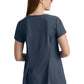 Women's  Two Pocket V-Neck Promise Scrub Top - GSST262 - Steel