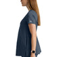 Women's  Two Pocket V-Neck Promise Scrub Top - GSST262 - Steel
