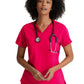 Women's Tuck-In Top - GVST028 - Vibrance Pink
