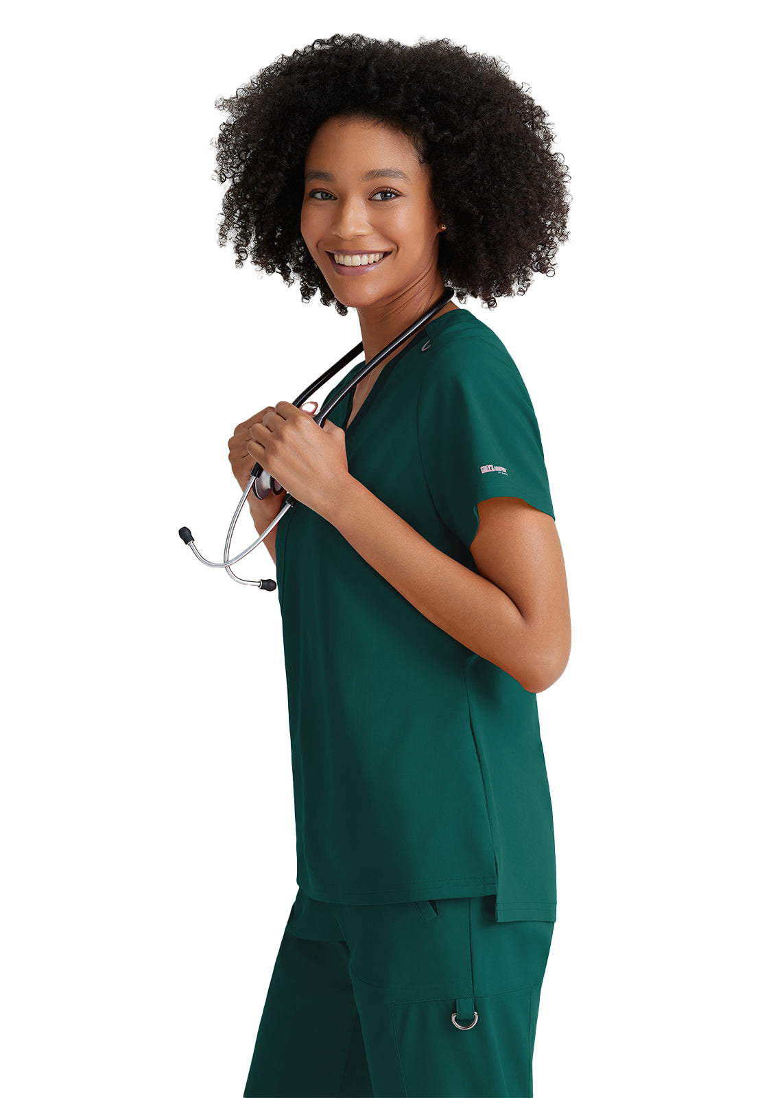 Women's Tuck-In Top - GVST028 - Hunter Green