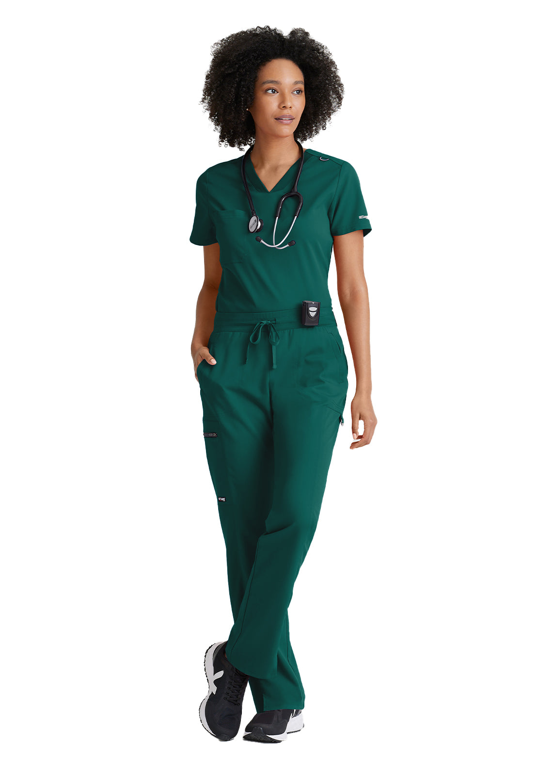 Women's Tuck-In Top - GVST028 - Hunter Green
