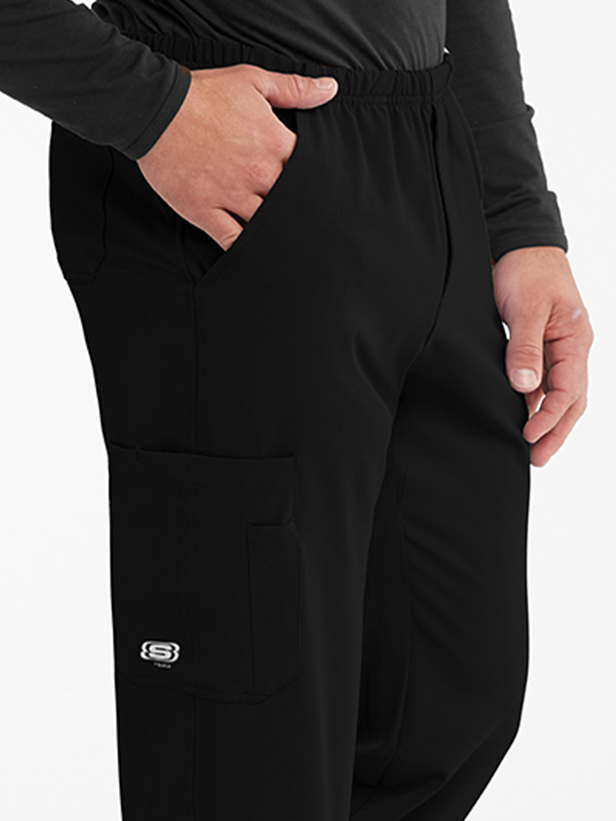 Men's Cargo Pant - SK0215 - Black