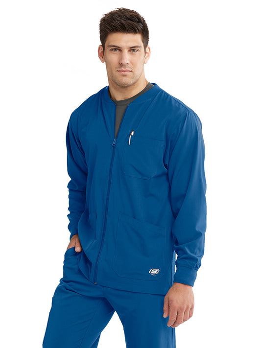 Men's Warm-Up Jacket - SK0408 - New Royal