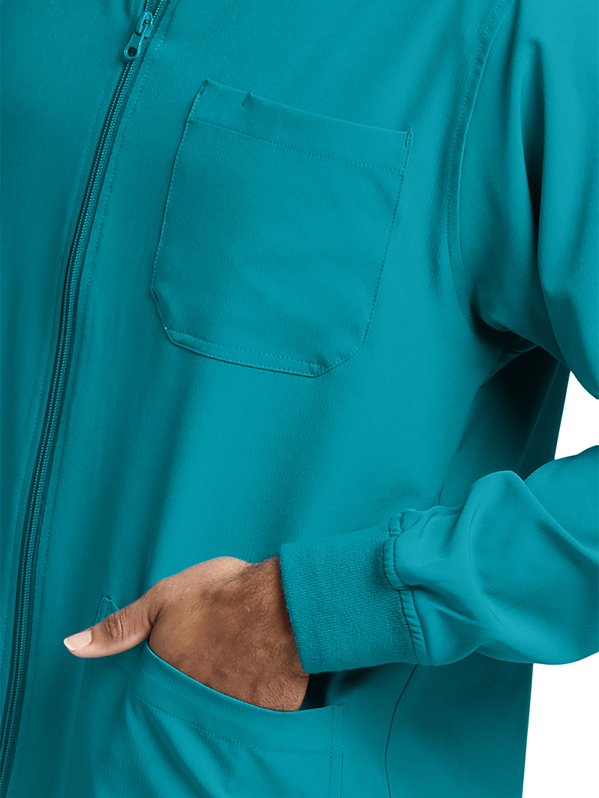 Men's Warm-Up Jacket - SK0408 - Teal
