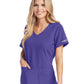 Women's V-Neck Top - SK101 - New Grape