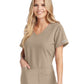 Women's V-Neck Top - SK101 - New Khaki