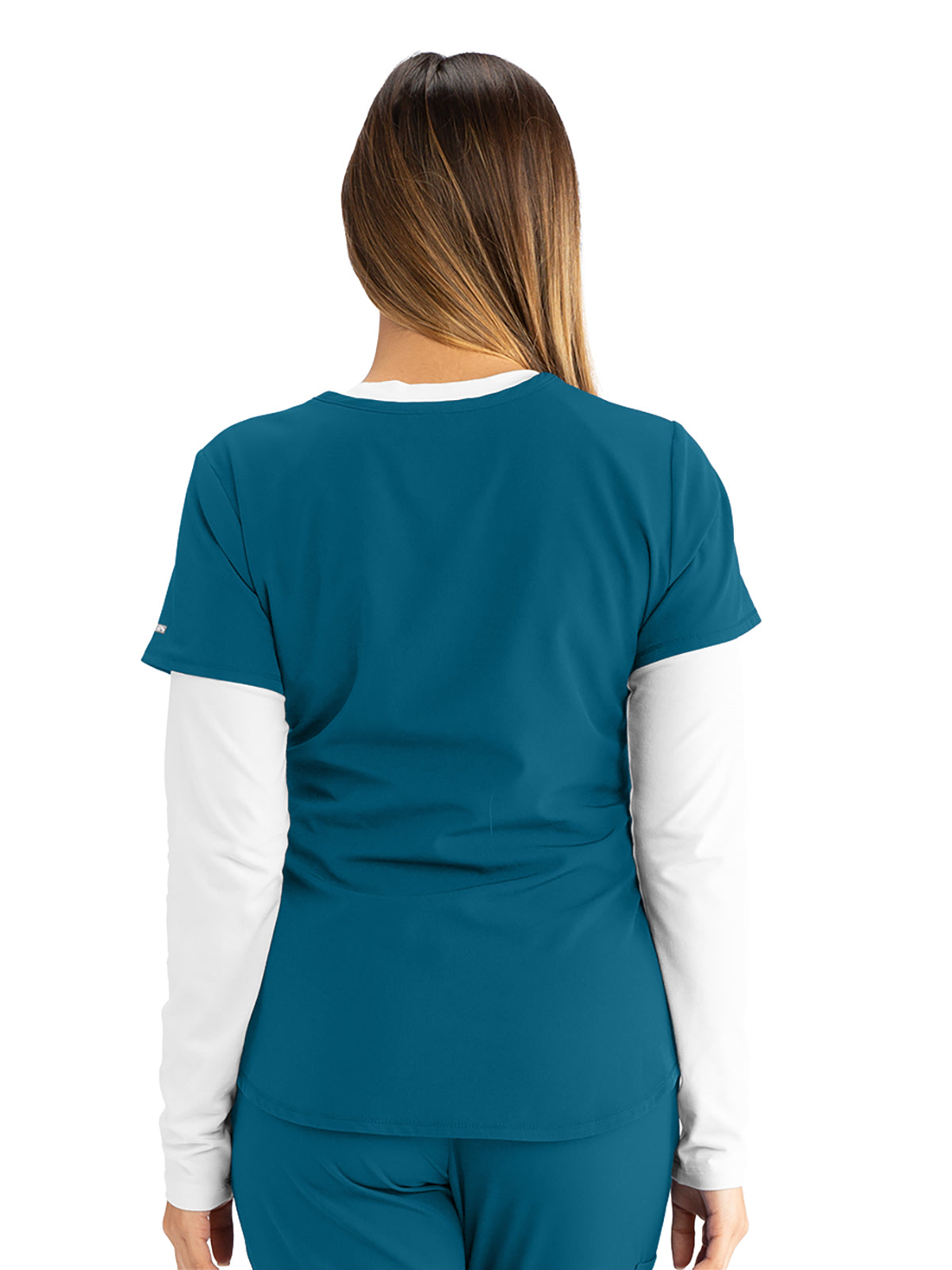 Women's V-Neck Top - SK101 - Bahama