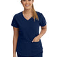 Women's V-Neck Top - SK101 - Navy