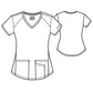 Women's V-Neck Top - SK101 - Wine