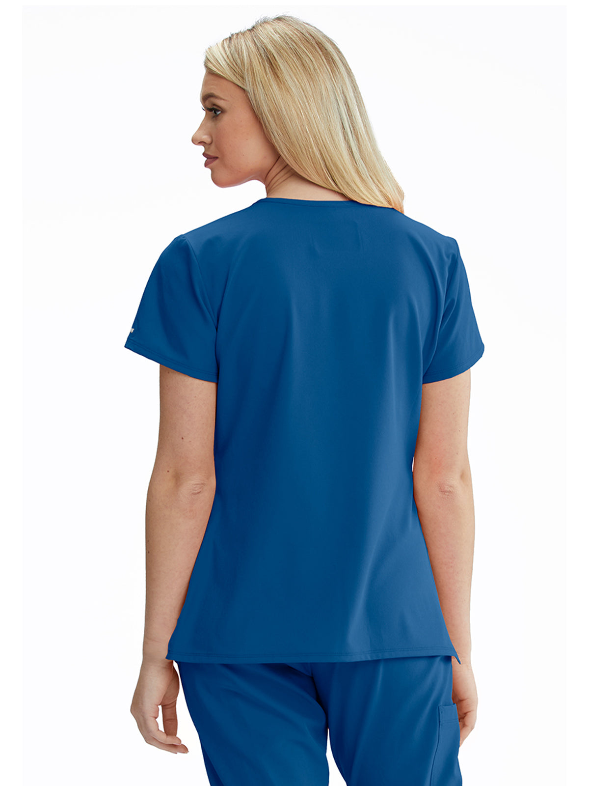 Women's V-Neck Top - SK102 - New Royal