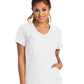 Women's V-Neck Top - SK102 - White