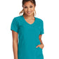 Women's V-Neck Top - SK102 - Teal