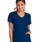 Women's V-Neck Top - SK102 - Navy