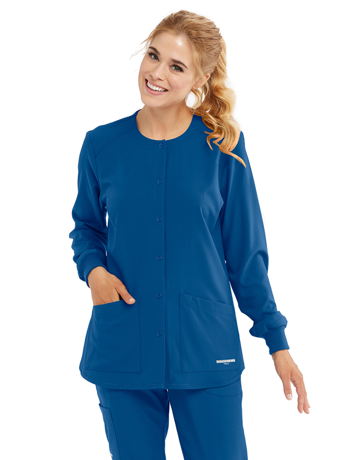 Women's 2-Pocket Jacket - SK401 - New Royal