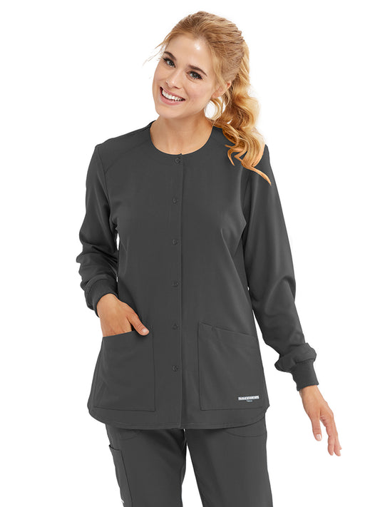 Women's 2-Pocket Jacket - SK401 - Pewter
