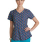 Women's Wrinkle Release Top - SKT021 - Deco Hearts